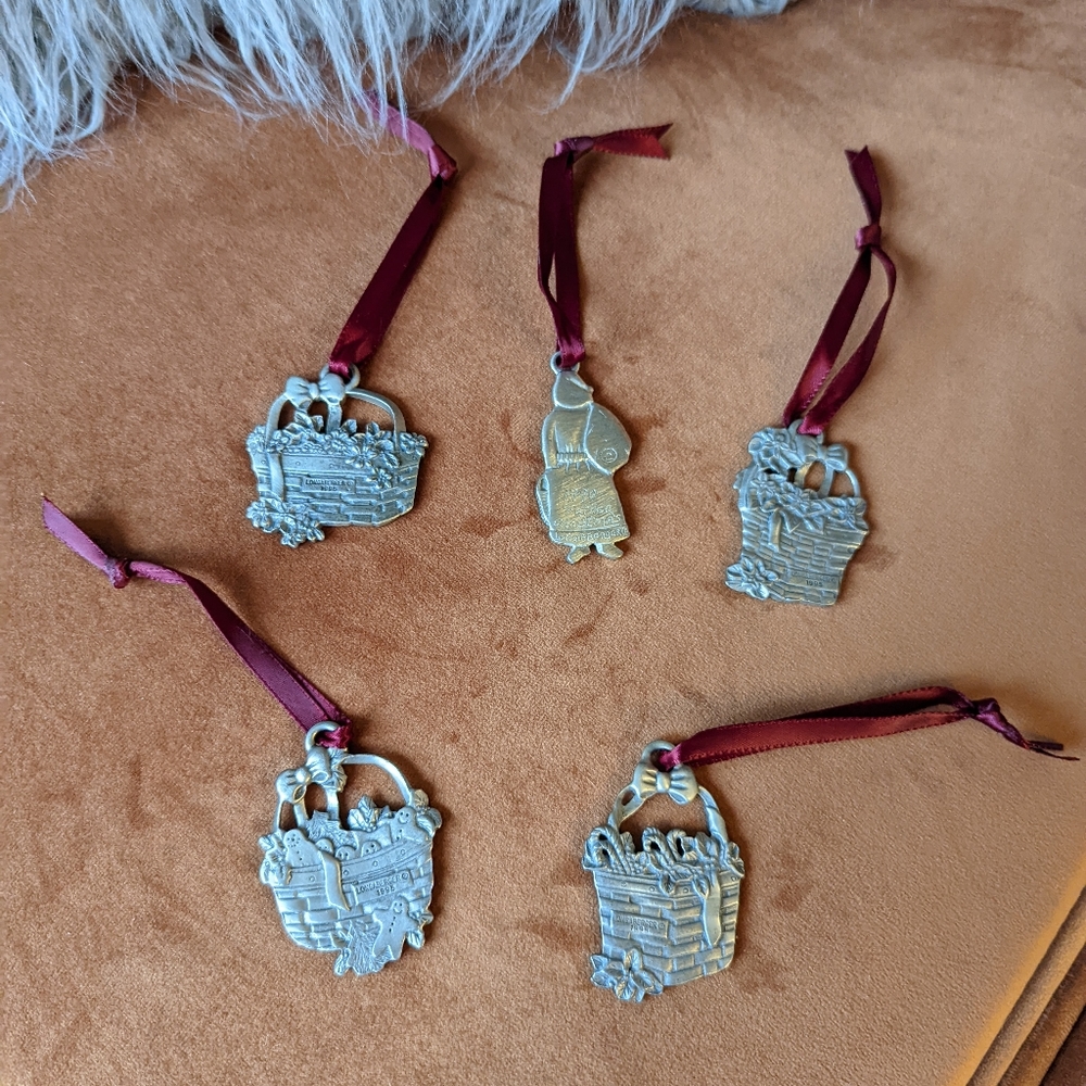Longaberger metal ornaments - Picture 2 of 12
